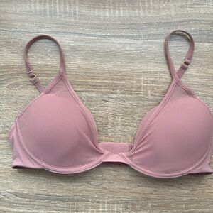 Pepper Classic All You Bra 34B in Woodrose Pink
